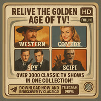 3000+ Legendary Series and TV Shows | Lifetime Unlimited Access | Over 200 TB of Iconic TV Shows