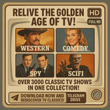 3000+ Legendary Series and TV Shows | Lifetime Unlimited Access | Over 200 TB of Iconic TV Shows
