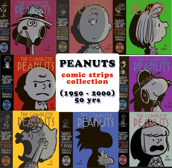 Peanuts Comics Collection | 1950 to 2000 | 50 Years of Charles M. Schulz's Iconic Comic Strips