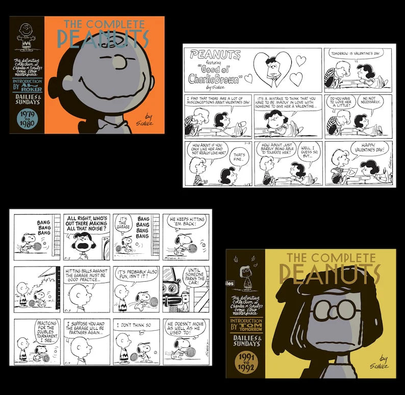 Peanuts Comics Collection | 1950 to 2000 | 50 Years of Charles M. Schu ...